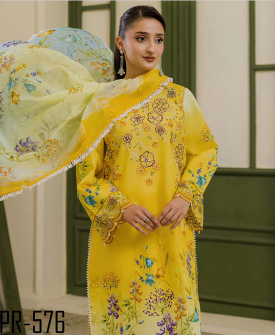 SHAM-E-EID BY PERIDOT | Luxury Unstitched 3-Piece Collection