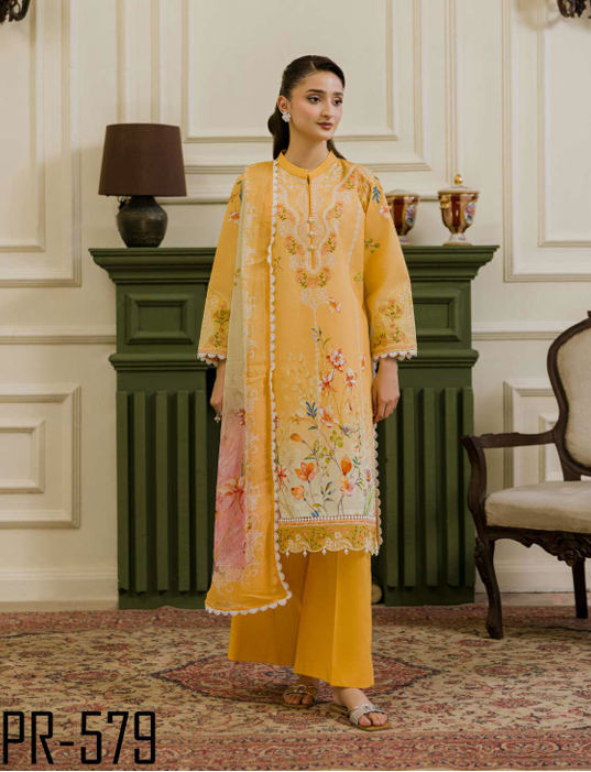 SHAM-E-EID BY PERIDOT | Luxury Unstitched 3-Piece Collection