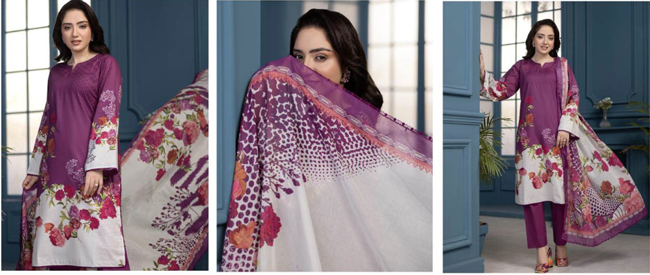 Printkari by Peridot – Premium 3-Piece Unstitched Lawn Collection