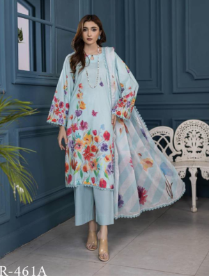 Printkari by Peridot – Premium 3-Piece Unstitched Lawn Collection