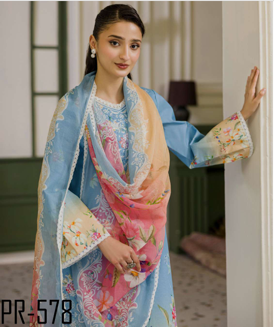SHAM-E-EID BY PERIDOT | Luxury Unstitched 3-Piece Collection