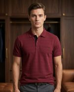 Men’s Premium Textured Polo Shirt