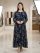Ladies Printed Abaya (Free Size)