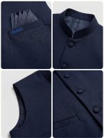 "Stylish" Classic Navy Blue Waistcoat