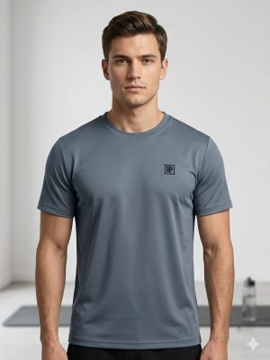 Men's Performance Dry-Fit Shirt | Moisture-Wicking Athletic Imported Tee